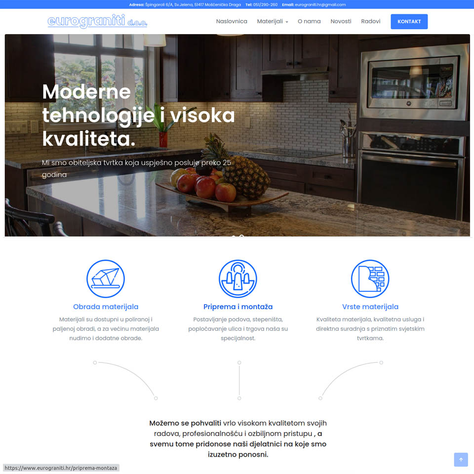 Mar-Com Rijeka - Izrada web stranica