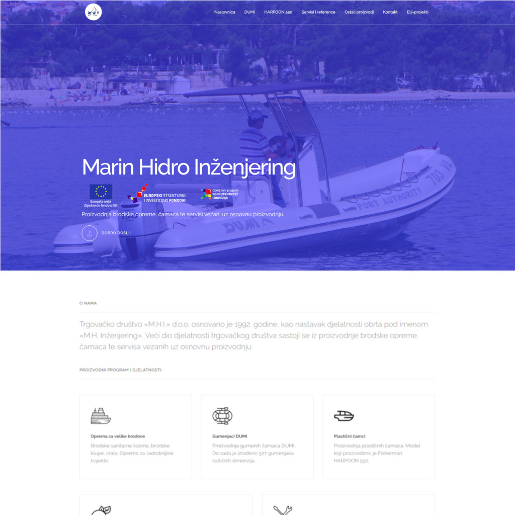 Mar-Com Rijeka - Izrada web stranica