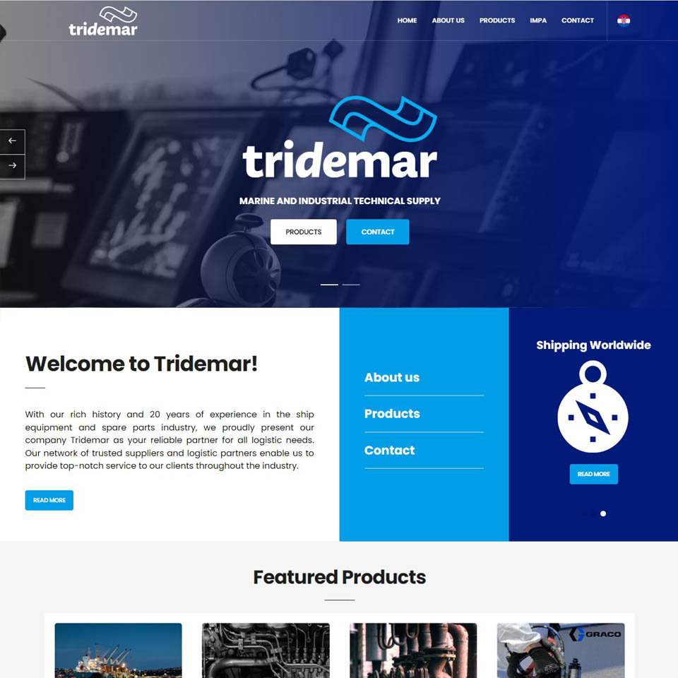 Mar-Com Rijeka - Izrada web stranica